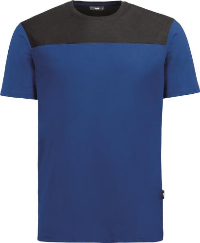 FHB T-Shirt KNUT Größe XXL royalblau-schwarz