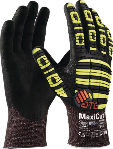 ATG Schnittschutzhandschuhe MaxiCut® Ultra™ AD-APT® 52-6745FI Größe 9 schwarz EN 388 PSA-Kategorie II