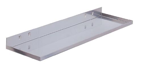 RasterPlan Ablageplatte B350xT125mm alufarben passend für Lochplatte