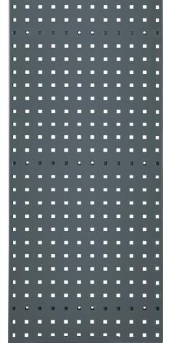 RasterPlan Lochplatte B450xL1000mm anthrazitgrau, RAL 7016