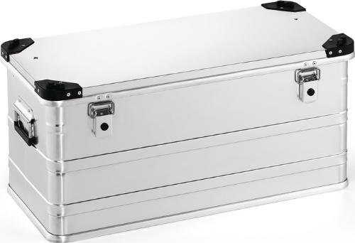 Quality Brand Aluminiumbox L782xB385xH380mm 91 l mit Klappverschluss und Stapelecken