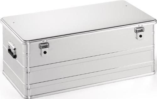 Quality Brand Aluminiumbox L902xB495xH367mm 140 l mit Klapphebelverschlüssen mit Bohrungen