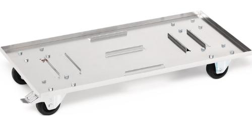 Quality Brand Transportwagen Stahl verzinkt für Aluminiumboxen 29 l - 91 l Gesamttragfähigkeit 50 kg