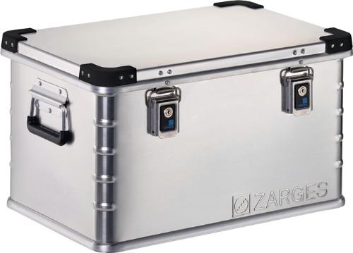 ZARGES Aluminiumbox Mini Plus L600xB400xH330mm 60 l mit Klappverschluss