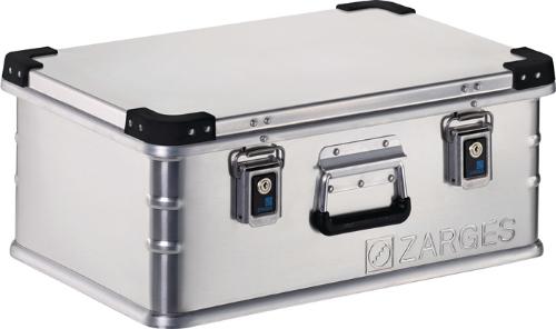 ZARGES Aluminiumbox Mini L600xB400xH240mm 42 l mit Klappverschluss
