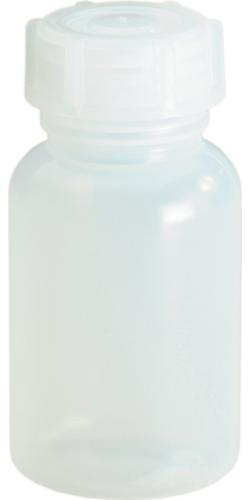 Hünersdorff Weithalsflasche Gesamthöhe 154 mm Gesamt-Ø 77 mm Polyethylen (LDPE) naturfarben Einfüllöffnung-Ø 39,2 mm