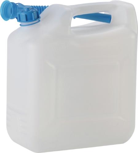Hünersdorff Wasserkanister 12 l HD-PE mit Auslaufrohr H331xB290xT160mm