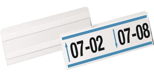 DURABLE Etikettentasche B210xH74mm transparent selbstklebend