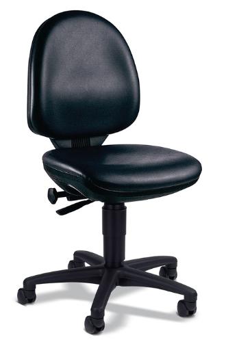 TOPSTAR Arbeitsdrehstuhl Rollen Kunstlederpolster 420-550 mm