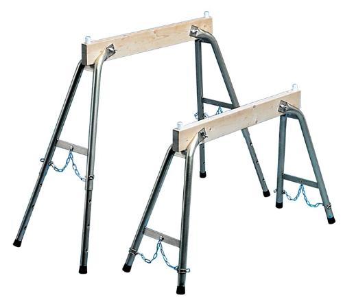 ZARGES Arbeitsbock Höhe max.900 mm Holz/Stahlrohr höhenverstellbar