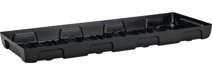 CEMO Regalwanne 36 l L1295xB495xH95mm Polyethylen