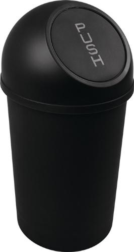 helit Abfallbehälter H490xØ253mm 13 l schwarz