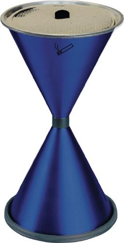TKG Standascher D405xH770mm blau Stahlblech