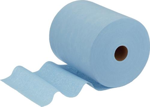 WYPALL Wischtuch X60 8371 L.ca.380 mmxB.ca.315 mm blau 1-lagig, perforiert, geprägt