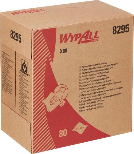WYPALL Wischtuch ® X80 8295 L.ca.427 mmxB.ca.212 mm blau 1-lagig