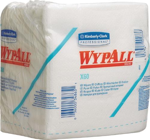 WYPALL Wischtuch X60 6034 L.ca.310 mmxB.ca.320 mm weiß 1-lagig