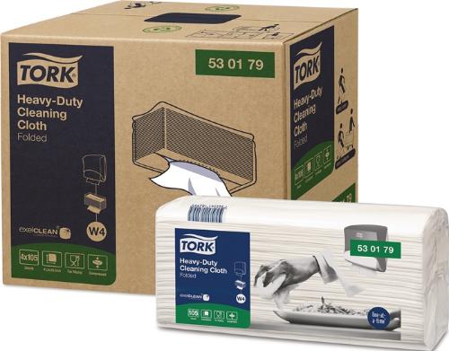 TORK Putztuch 530178 L.ca.238 mmxB.ca.355 mm weiß 1-lagig, ungeprägt