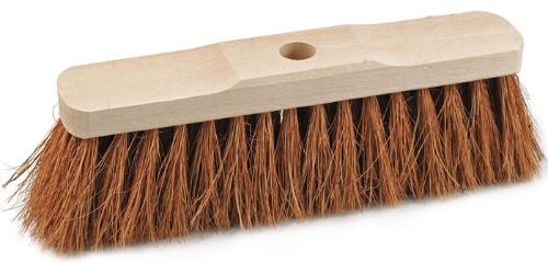 SOREX Besen Kokos Länge 600 mm mit Stielloch Sattelholz