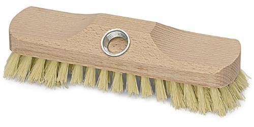 Nölle PROFI BRUSH Schrubber Kunststoff-Fibre Länge 220 mm Holzkörper m. Gewinde
