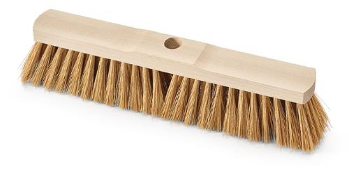 Nölle PROFI BRUSH Besen Poly-Kokos-Kunstfaser Länge 600 mm Buchenholzkörper mit Stielloch