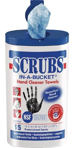 Scrubs Handreinigungstuch hohe Reinigungskraft 15 St.