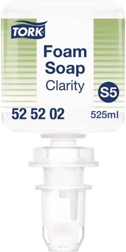 TORK Schaumseife Premium 525202 525 ml passend für 9000 474 155 parfümfrei, mild, transparent