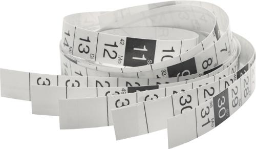 magnetoplan Kalenderstreifen für Jahresübersicht 2026 selbstklebend