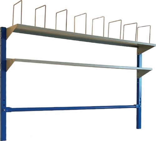 GEWA Packtischanbausystem f.Packtischbreiten 2000 mm Metallkonstruktion