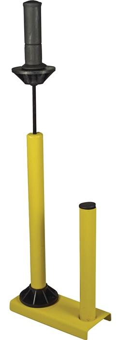 Burmann Handstretchgerät für Hand-Stretch-Folie in 450/500 mm gelb