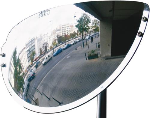 SPL Beobachtungsspiegel H300xB600mm Kunststoff für 3 Richtungen 6 m