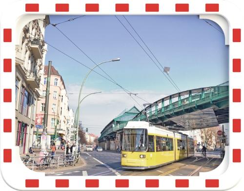 dancop Verkehrsspiegel H800xB1000mm Kunststoff, rot/weiß 27 m