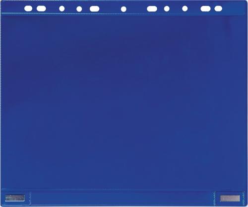Tarifold Magnetische Sichttasche B265xH315mm blau für Format DIN A4