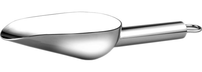 WILESCO Abwiegeschaufel Edelstahl silber Länge 205 mm Inhalt 125 ml