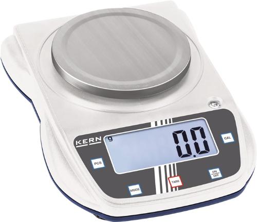 KERN Tischwaage Wägebereich 0,5 kg nicht eichfähig Ziffernschritt 0,1 g Plattform-Ø 105 mm