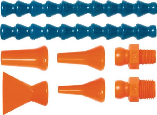 LOC-LINE Kühlmittelgelenkschlauchset Größe 1/4 ″ 8 teilig