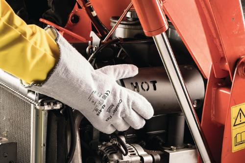 Ansell Hitzehandschuhe ActivArmr® 42-474 Größe 10 grau EN 388, EN 407 PSA-Kategorie III