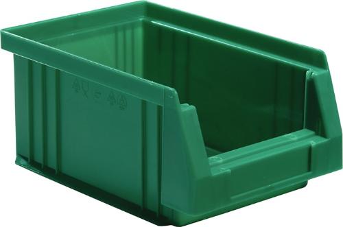 LA-KA-PE Sichtlagerkasten PLK L164xB105xH75mm PP grün
