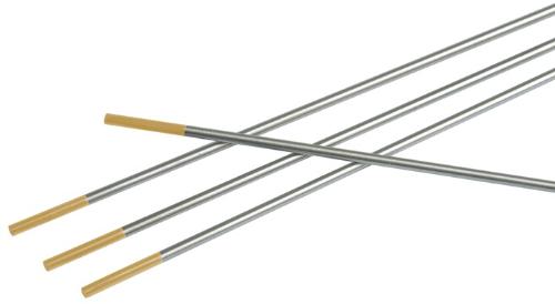 LITTY Wolframelektrode WL 15 Ø 2,4 mm Länge 175 mm gold