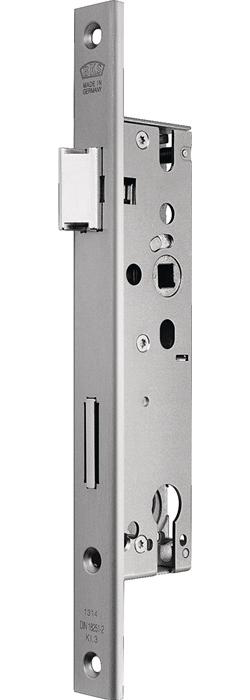 BKS Rohrrahmen-Einsteckschloss B 1314 PZ 24/29/92/8 mm DIN&nbsp;links / rechts Edelstahl 245 mm
