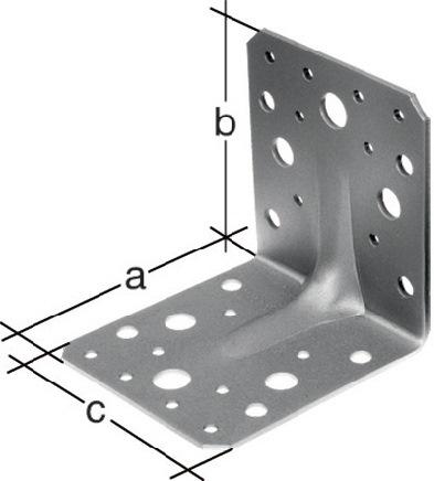 GAH Alberts Schwerlastwinkelverbinder 90 x 90x65mm Anzahl Löcher4 / 18 S.2,5 mm