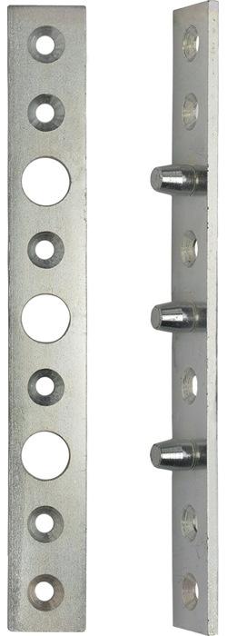 Schnegel Flachbändersicherung Länge 160 mm Breite 20 mm Stärke 3 mm Stahl verzinkt 006/775/V