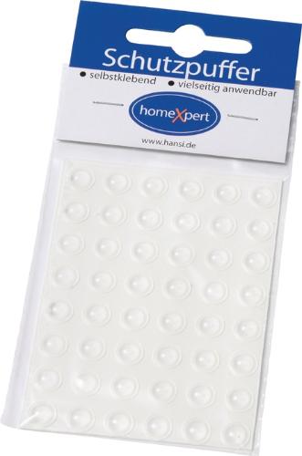 HANSI-Siebert Schutzpuffer Clear 6,4 mm Kunststoff transparent Linse selbstklebend