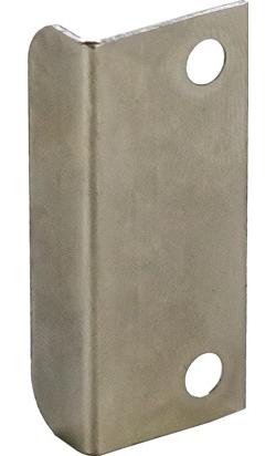 BMB Möbelschließwinkel Stahl vernickelt 42 mm Verschraubung