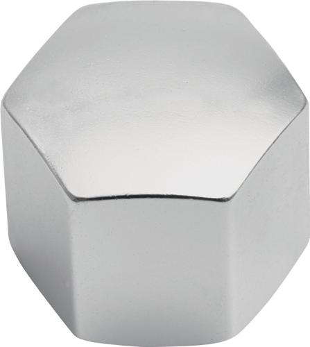 Hermeta Hutmutter Aluminium silberfarbig eloxiert M8