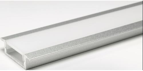 L&S LED Leuchtenprofil London London Nutmaß 18x6 mm Einbau Aluminium EV1