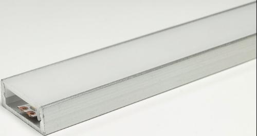 L&S LED Leuchtenprofil Paris Paris Nutmaß 18x7 mm Einbau Aluminium EV1