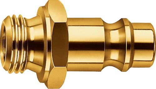ewo Stecknippel Messing Stecker DN 7,2 Außengewinde G 1/4 ″