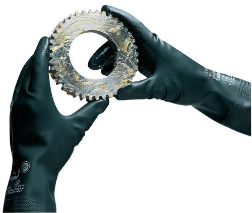 Honeywell Chemikalienhandschuhe Camapren 720 Größe 10 schwarz EN 388, EN 374 PSA-Kategorie III