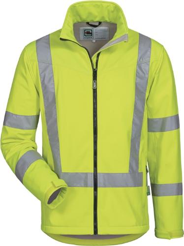 elysee Warnschutz-Softshelljacke Adhels Größe XXXL gelb