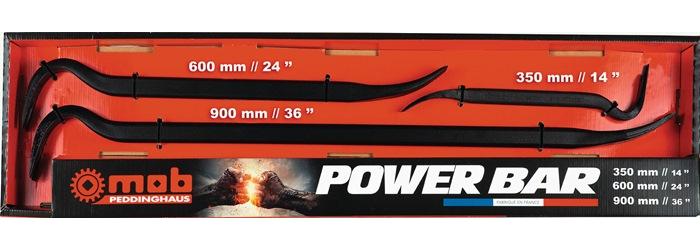 PEDDINGHAUS Nageleisen-Set Power Bar Gesamtlänge 350 / 600 / 900 mm Inhalt 3-teilig